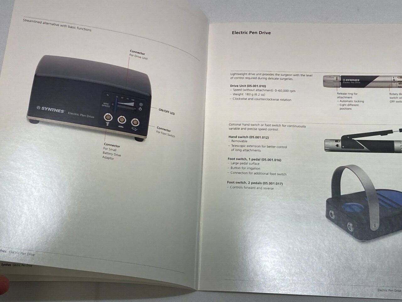 SYNTHES Electric Pen Drive Arthroscopy Shaver System — photo 4