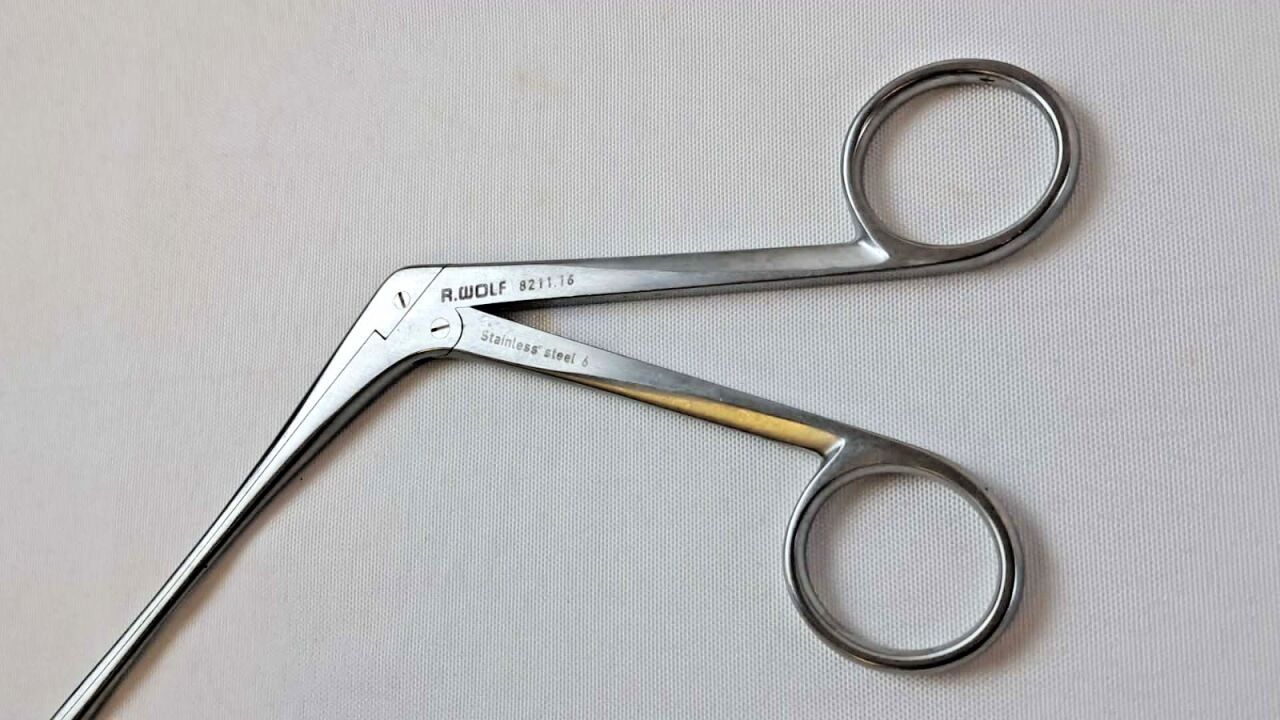 R. WOLF 8211.16 Richard Wolf Wigand Nasal Forceps ENT Endoscopic — photo 2