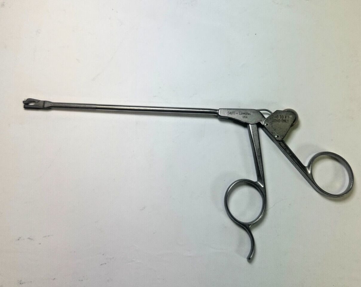SHUTT-LINVATEC 18.1008 Suture Punch, Straight, Slotted Jaw — photo 1