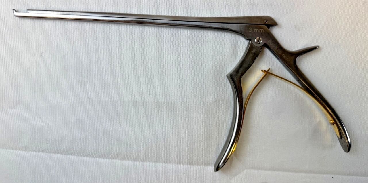RUGGLES RB4853 Stealth Micro Kerrison Rongeur 3mm x 40deg Up x 8" Neuro Spine
