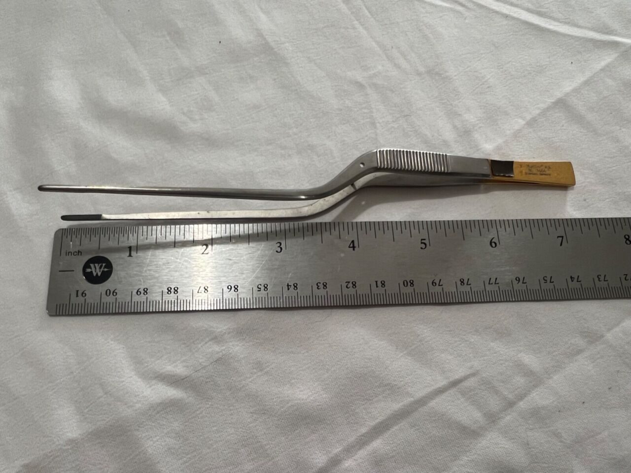 V. MUELLER NL1464 Bayonet Vital Cushing Tissue Forceps — photo 4