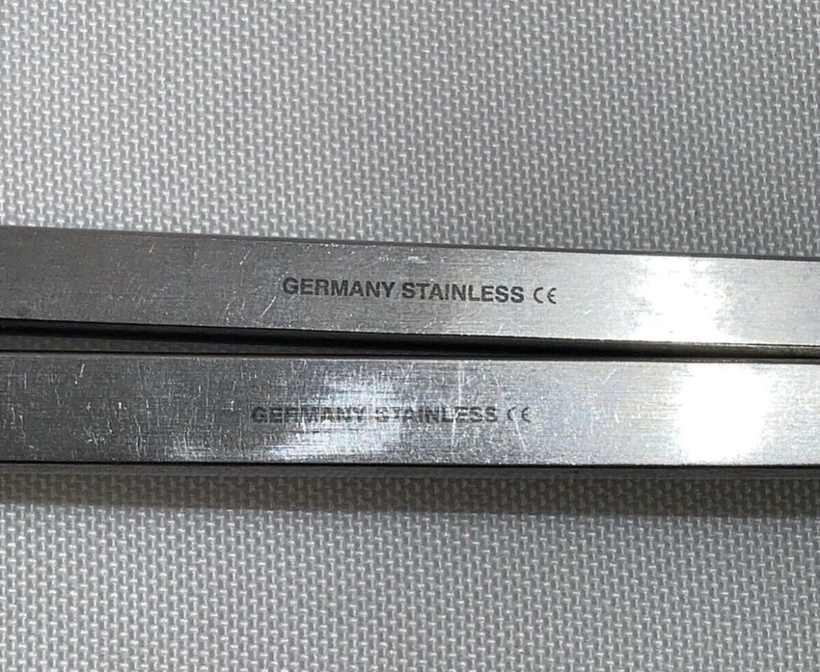 MEDTRONIC 3714451 & 3714452 R/L 172mm ENT Goldman Knife Guide & Retractor — photo 8