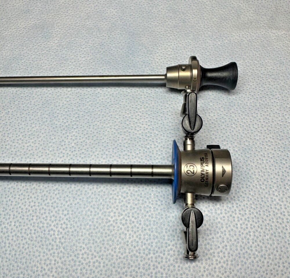 OLYMPUS A20915A A20907A 25 Fr Cystoscopy Sheath With Obturator — photo 2