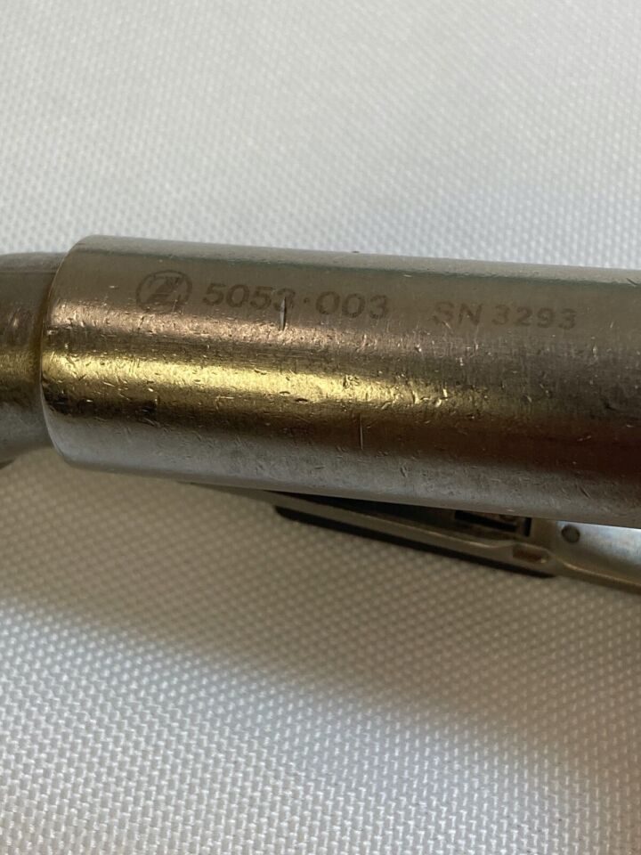 ZIMMER HALL 5053-003 Pneumatic Micro Sagittal Saw & 1365-05 Wrench — photo 3