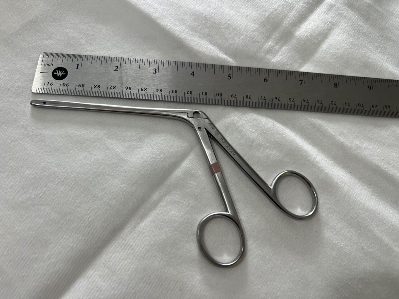 SYMMETRY SURGICAL 63-2020 2.5mm X 8mm Cup 7-1/4" Length ENT Takahashi Nasal Forceps ENT — photo 6