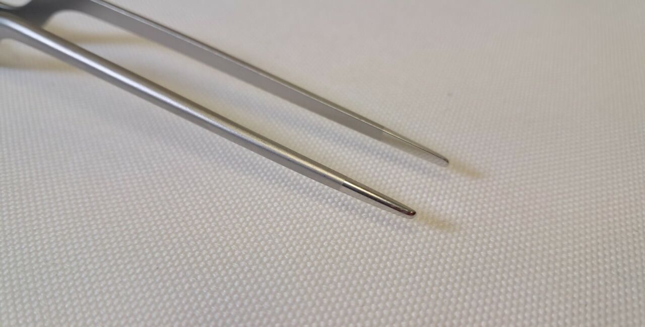 OLSEN 08-0091 Bayonet Bipolar Forcep Non-Insulated Non-Irrigating 1.5mm Tip — photo 2