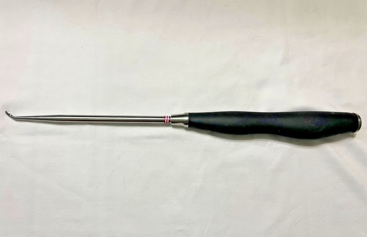 Up Angled Lumbar Cup Curette #3 17-1/2" Length Neurology — photo 1