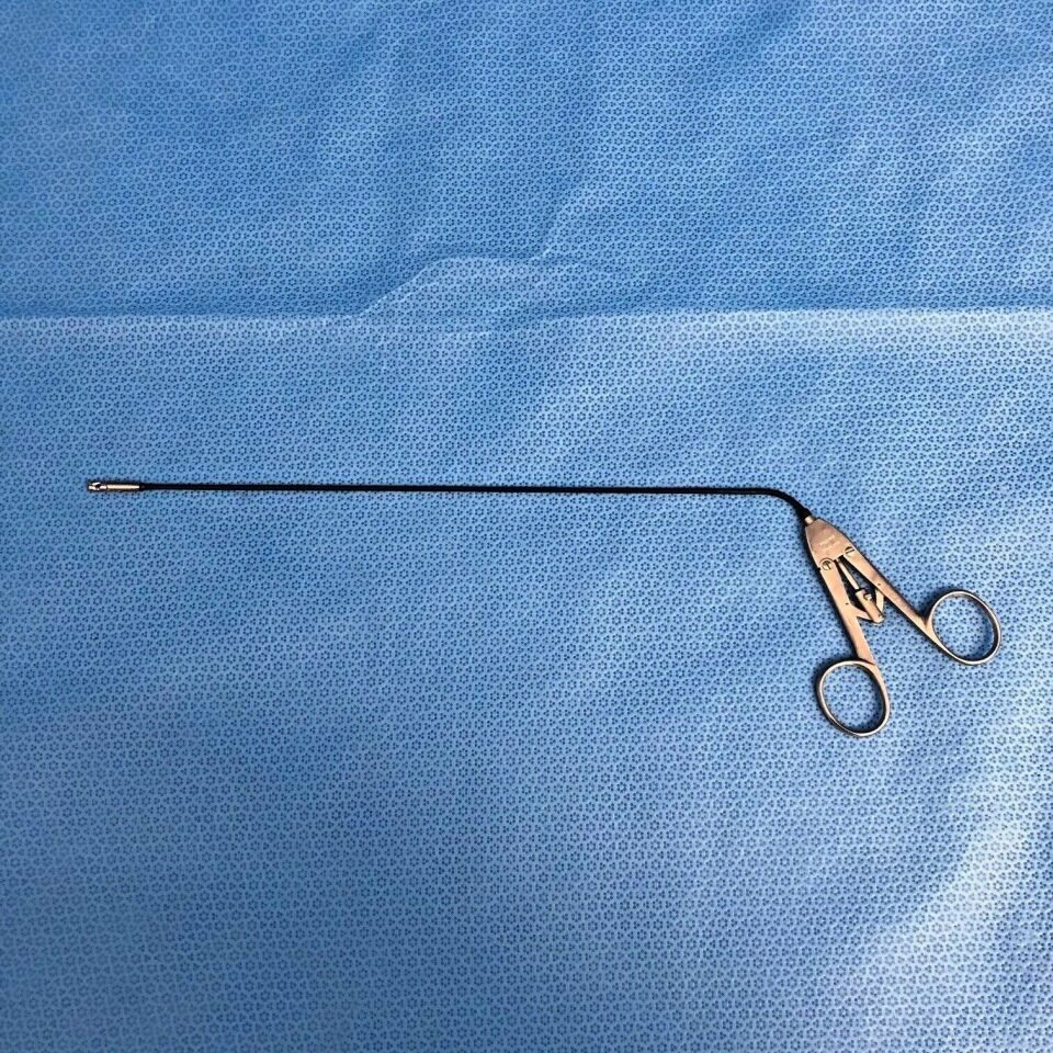 PILLING WECK TELEFLEX WL 12" Forceps ENT Insulated 4mm Laryngeal Biopsy Cup Forceps ENT