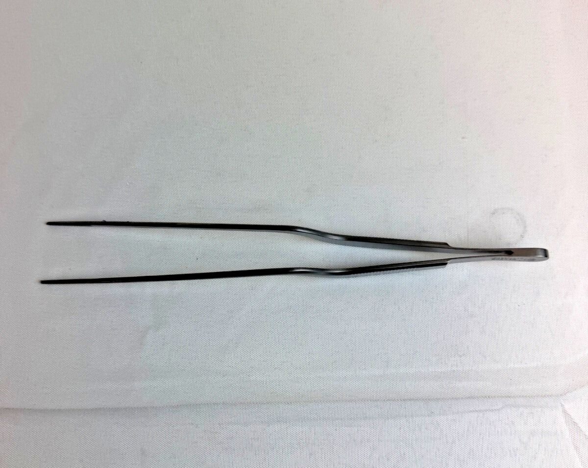 AESCULAP BD883R Gruenwald Dressing Forceps Straight Bayonet — photo 4