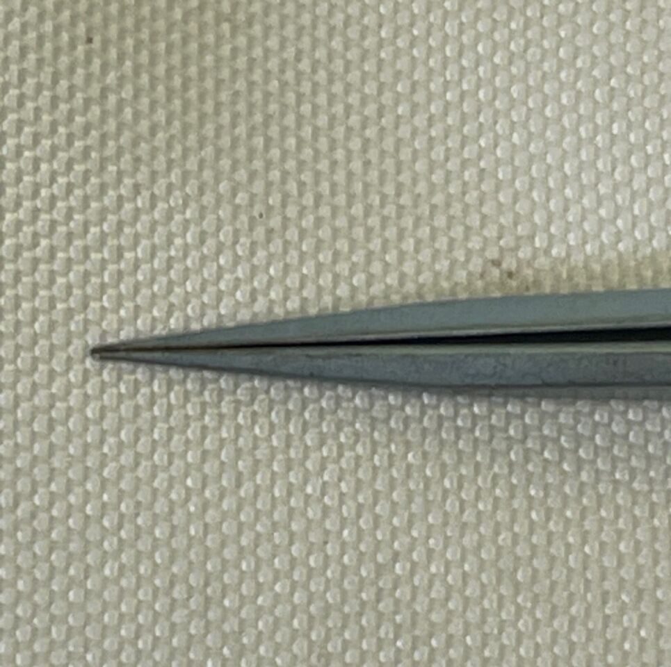 ASSI .JFLT3 0.3mm T/C Tip Diameter L: 13.5cm MicroLite Titanium Forceps — photo 6