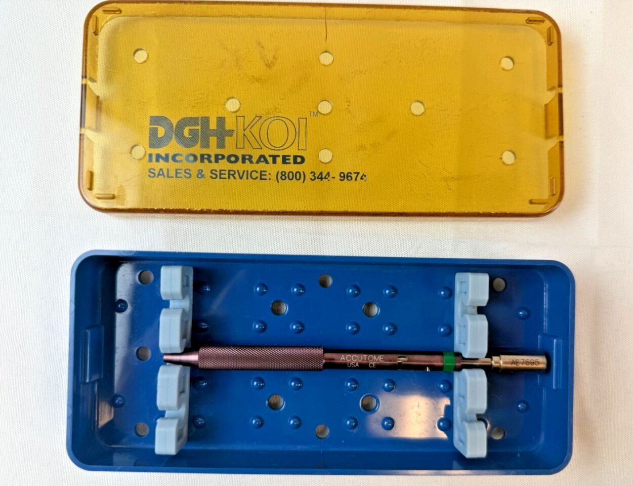 ACCUTOME AE7695 Diamond Knife w/ Sterilization Case