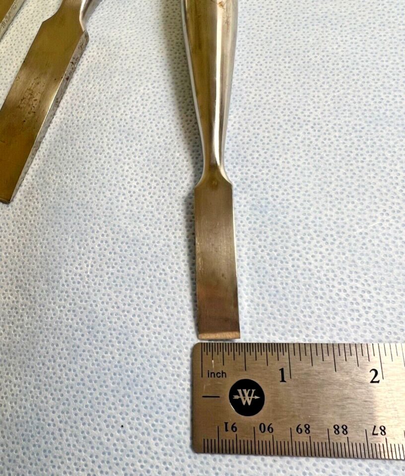 ZIMMER Smith-Petersen Straight Set Of 3 Osteotomes — photo 4