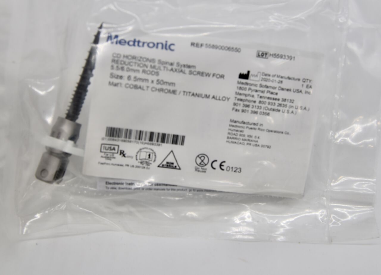 MEDTRONIC 55840006550 CD HORIZON SPINAL SYSTEM MULTI-AXIAL SCREW, REFERENCE 55890006550