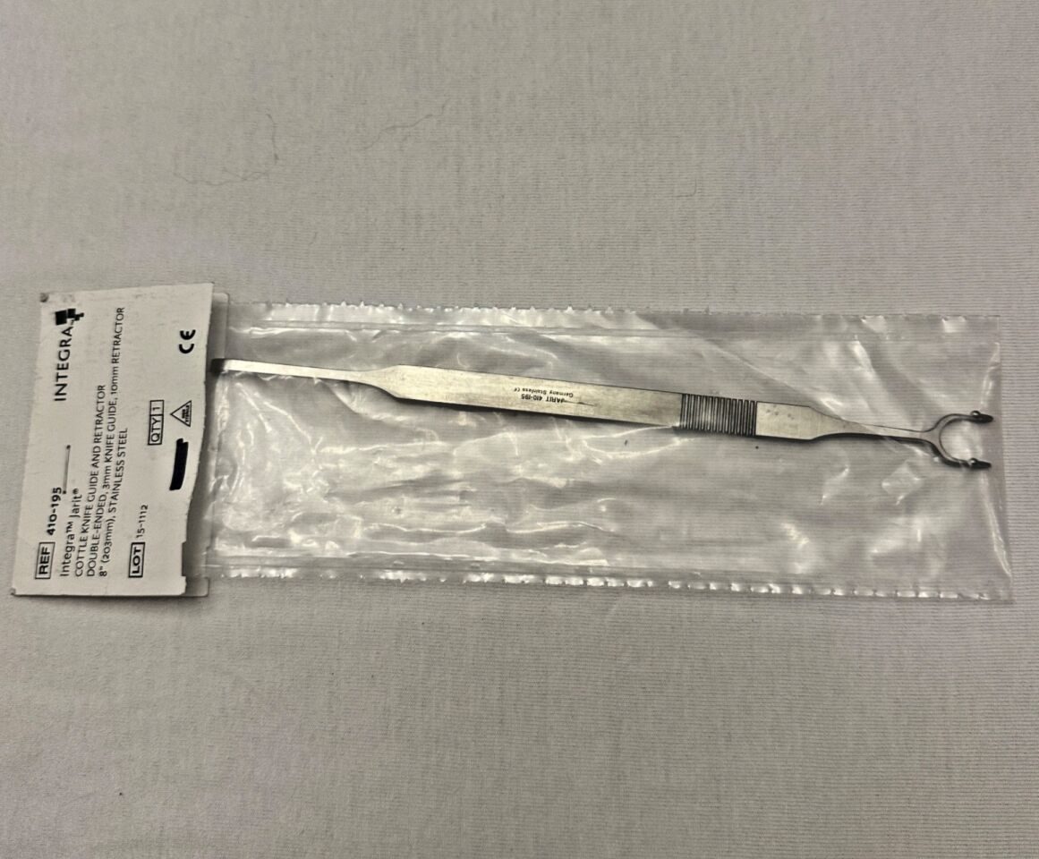 JARIT 410-195 Double-Ended 3mm & 10mm Retractor Cottle Knife Guide & Retractor — photo 2