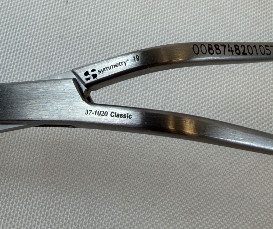 CODMAN 37-1020 Kay Aorta Clamp 203mm 1x2 Vascular Teeth CVOR — photo 2