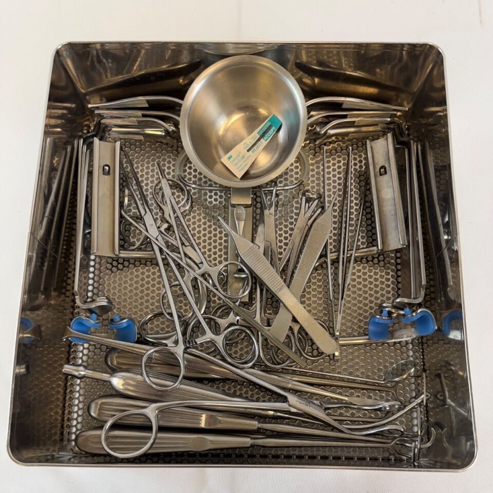 WECK Tonsil / Adenoidectomy Tray T&A w/ Sterilization Pan 32 Piece Tonsil / Adenoidectomy Set — photo 10