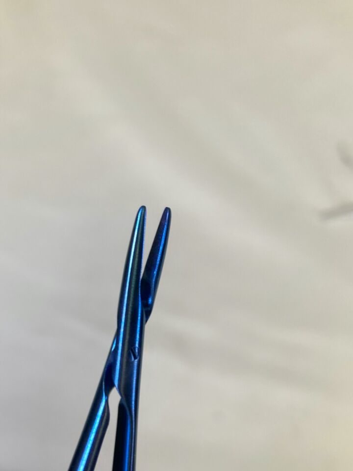 SYMMETRY SURGICAL 55-2544T Titanium Jacobson Needle Holder Straight w/o Lock 10" Length — photo 6