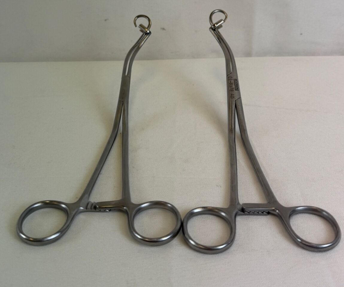 W. LORENZ 01-8378 & 01-8379 Simonton Clamp Left & Right CMF Orthopedics - Pair — photo 5