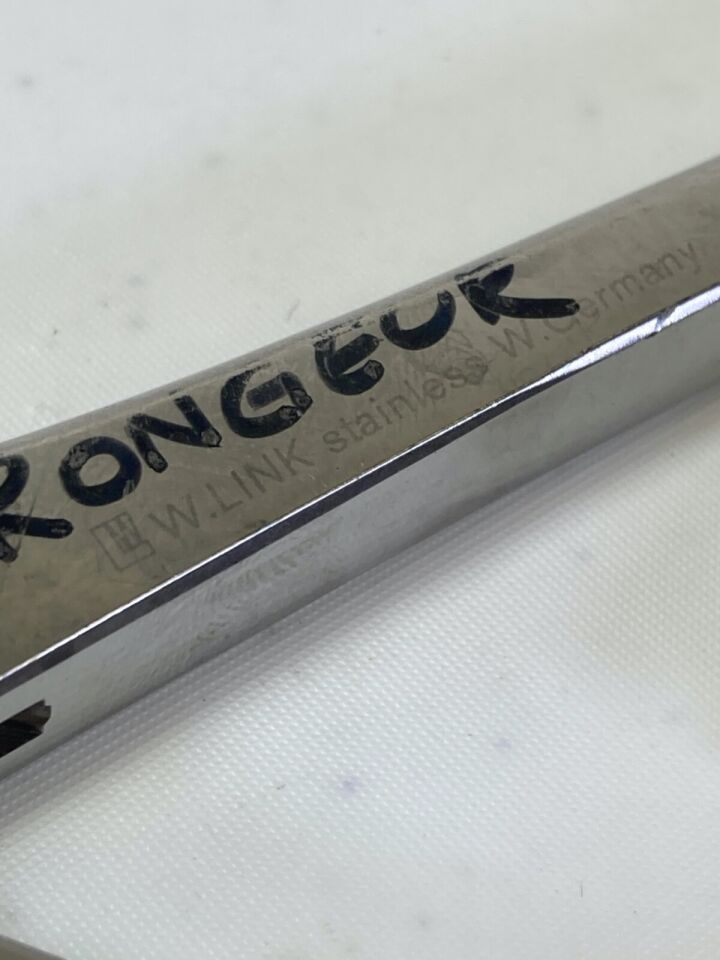 W. LINK 75-3877/06 3mm x 20mm x 14" Extra Long Leksell Rongeur — photo 3