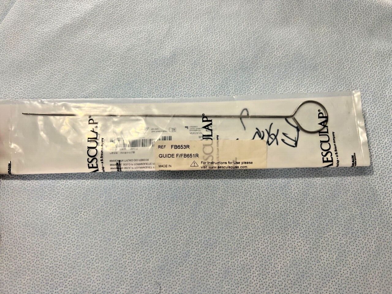 AESCULAP FB653R Surgical Guide For FB651R