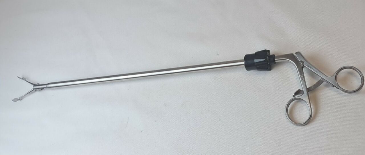 JARIT 625-142 Paddle Babcock Grasping Forceps Roto-Lok Ratchet 10mm