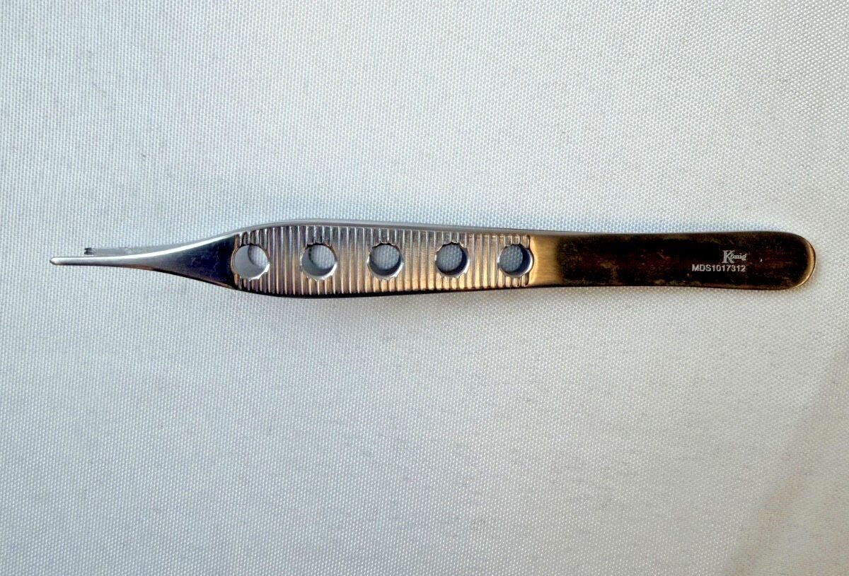 KONIG MDS1017312 Adson Tissue Forcep Light Weight 1x2 Teeth 4.75"