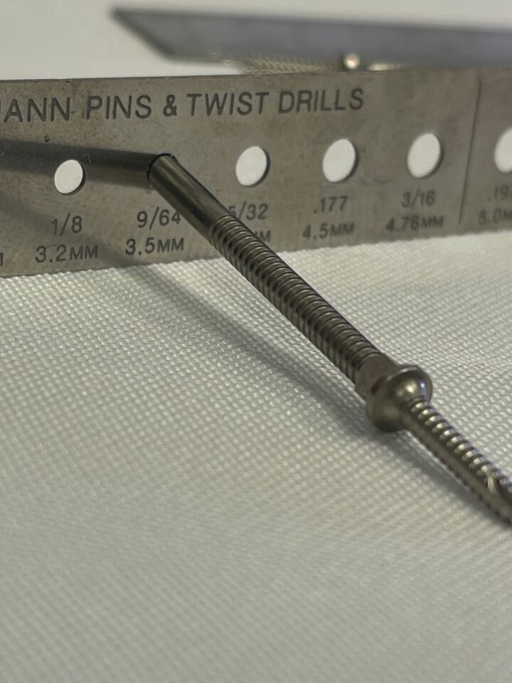 SSI ULTRA Distraction Pin 12mm 14mm 16mm 18mm Self Drilling 16 Piece Distraction Pin Set w/ Case — photo 11