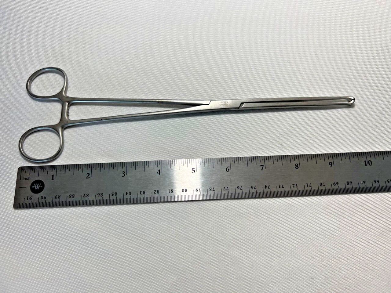 V. MUELLER CH1560 Long Allis Tissue Forceps 5x6 Teeth 10" Length — photo 7