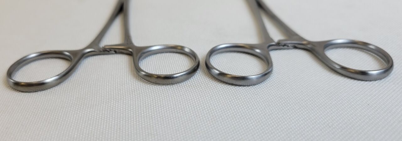 PADGETT P-8315 Halsey Needle Holders Straight Smooth Jaws 5-1/4" Set of 2 — photo 8