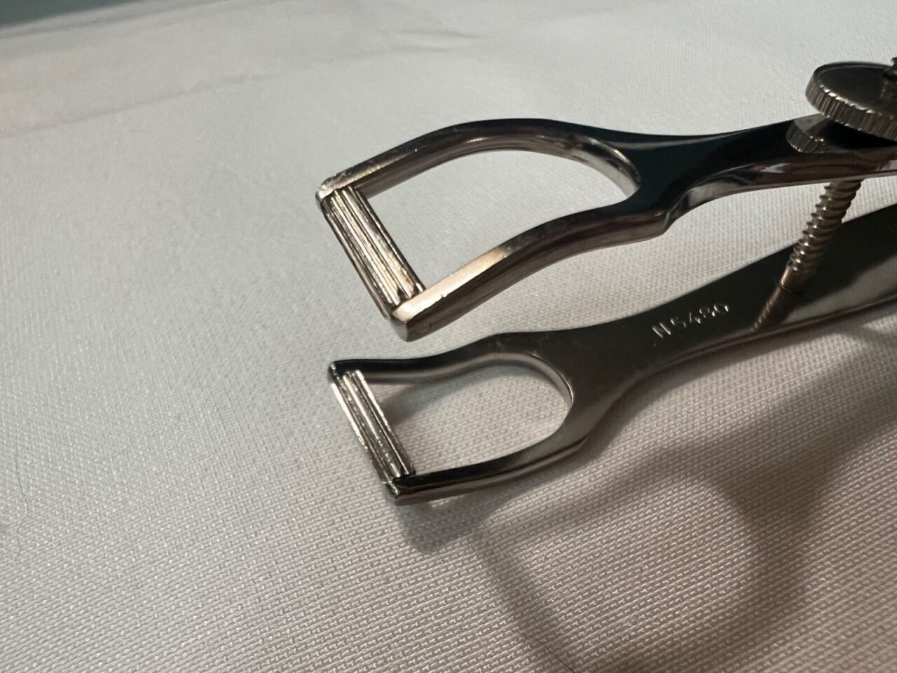 STORZ N5480 ENT Forceps 14mm Tips X 4.2" Length Cottle Columella Forceps — photo 3