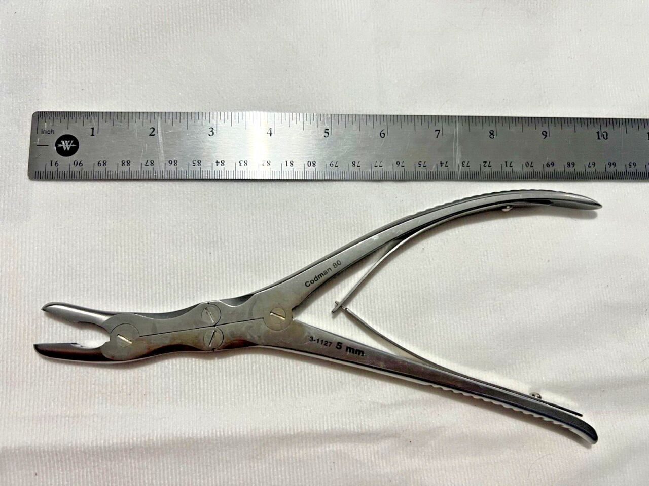CODMAN 3-1127 Leksell Laminectomy Rongeur 5mm X 10" Length — photo 5