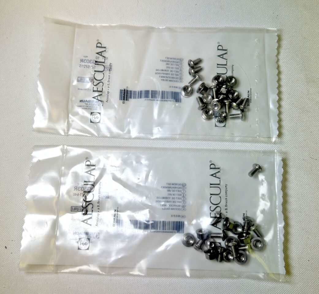 AESCULAP JG303R Screw Set (x10 per pack) Set of 2 — photo 1