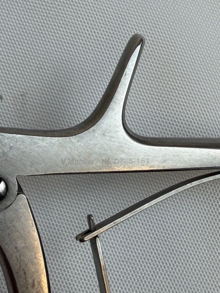 V. MUELLER NL3785-161 2mm x 90deg Up x 8" Rhoton Stella Punch Kerrison Rongeur — photo 3