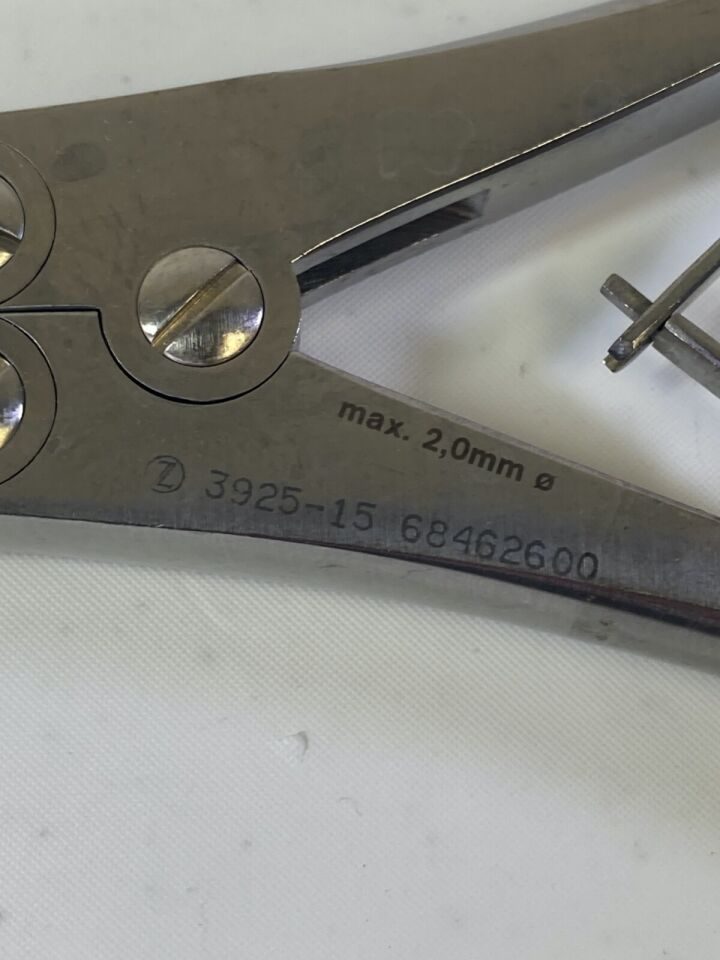 ZIMMER 3925-15 Pin Cutter Double Action Max Cap 2.0mm 9" — photo 2