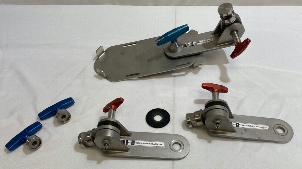 MIZUHO OSI P-2 Traction Boot Foot Plates & Clamps — photo 8