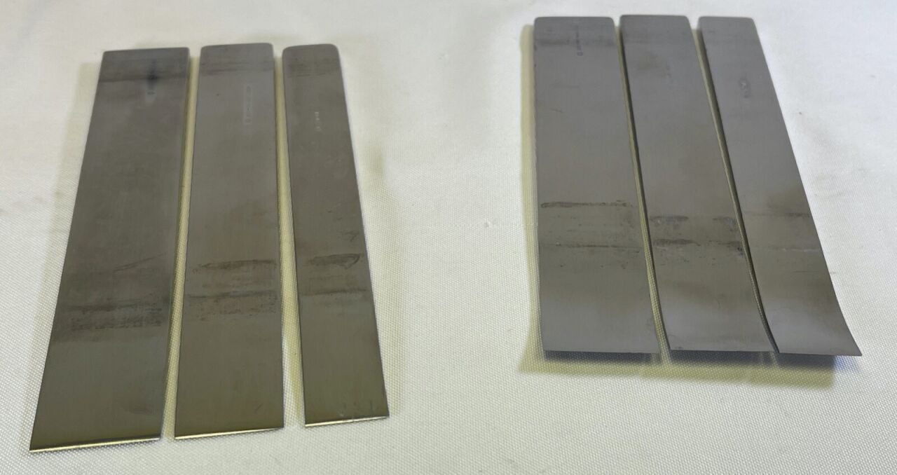 ZIMMER 9" x 1.5" 1.25" 1" Set of 6 Lambotte Osteotomes w/ Rack Straight & Curved — photo 7