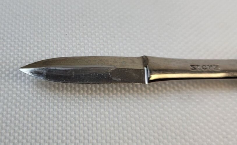 KARL STORZ N4205 Joseph Nasal Knife Double-Edged Straight Blade 150mm — photo 4