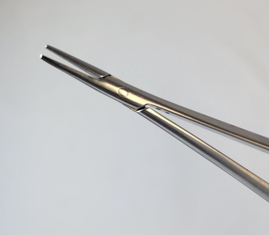 WECK  Castroviejo Needle Holder Straight Jaws Locking Tungsten Carbide 7-1/4" — photo 5