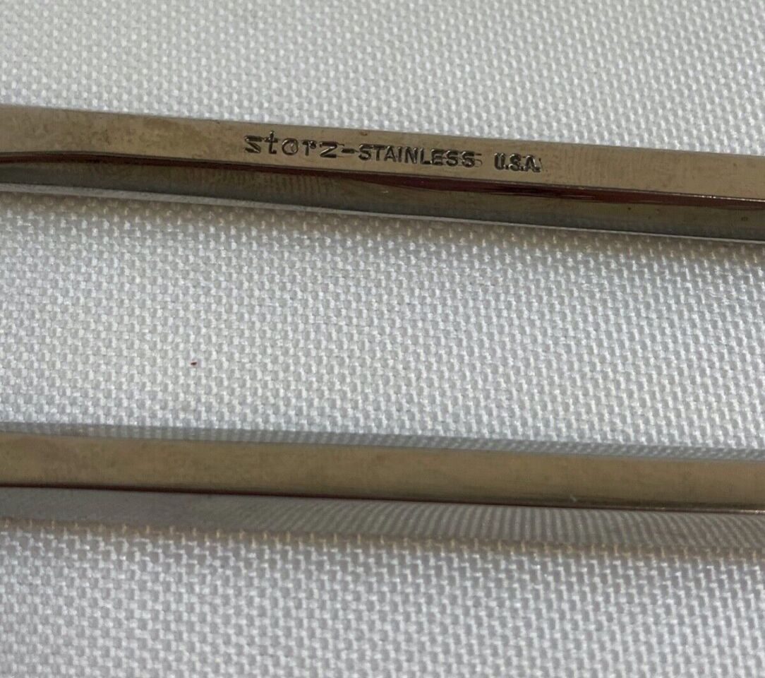 STORZ N4320 Nasal Osteotomes 10mm & 4mm Hexagonal 6" Set of 2 — photo 2