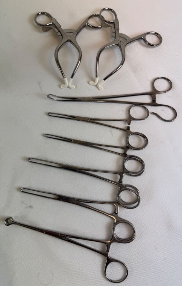 WECK Sharp Hooks Scissors Clamps 51 Piece Plastic Surgery Instrument Set — photo 3