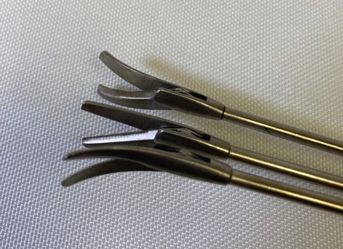 R. WOLF Set of 3 100mm WL Left Right & Straight Nasal Scissors ENT — photo 7