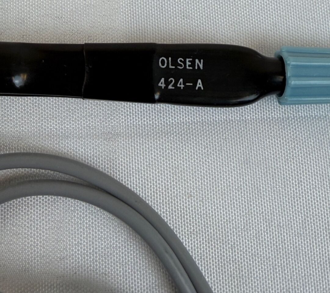 SSI OLSEN 424-A Potts-Smith Monopolar Forcep w/ Cable 2mm Tip x 10" — photo 2