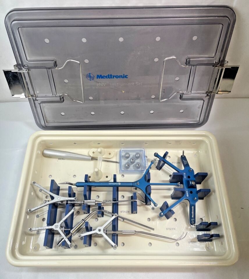 MEDTRONIC 9732635 eNV Instrument Set B w/ Sterilization Case — photo 1