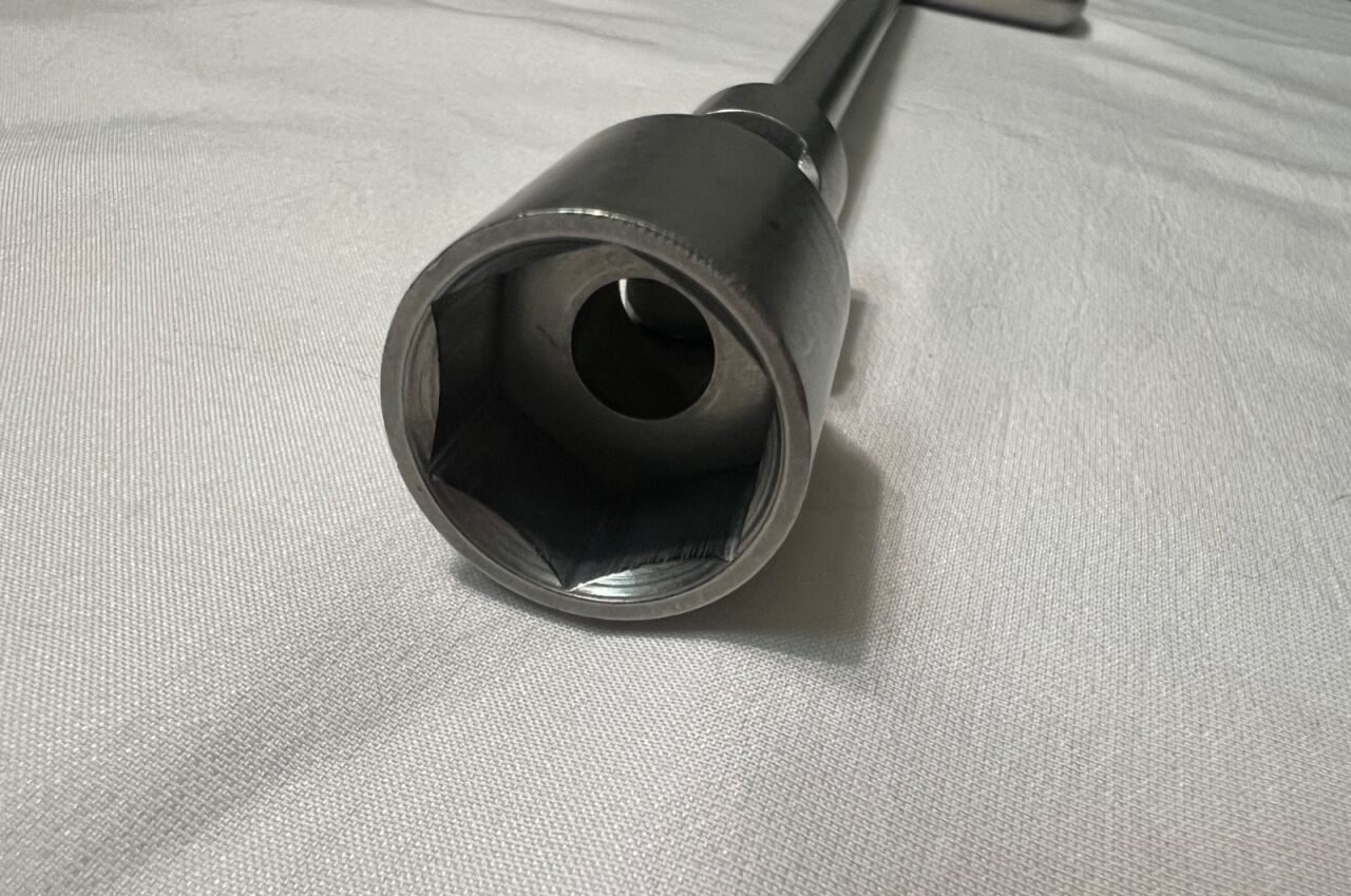 BIOMET 471756 Uniflex Femoral Intramedullary Universal Hex Socket Wrench 8-3/4"L — photo 2