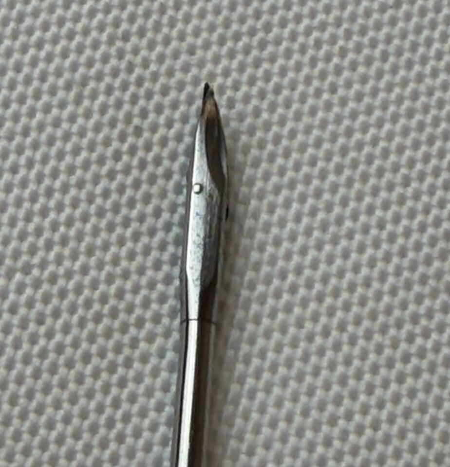 PILLING 50-6816 Right Angle Curved Blade 9" Feder Ossoff Micro Laryngeal Scissor — photo 5
