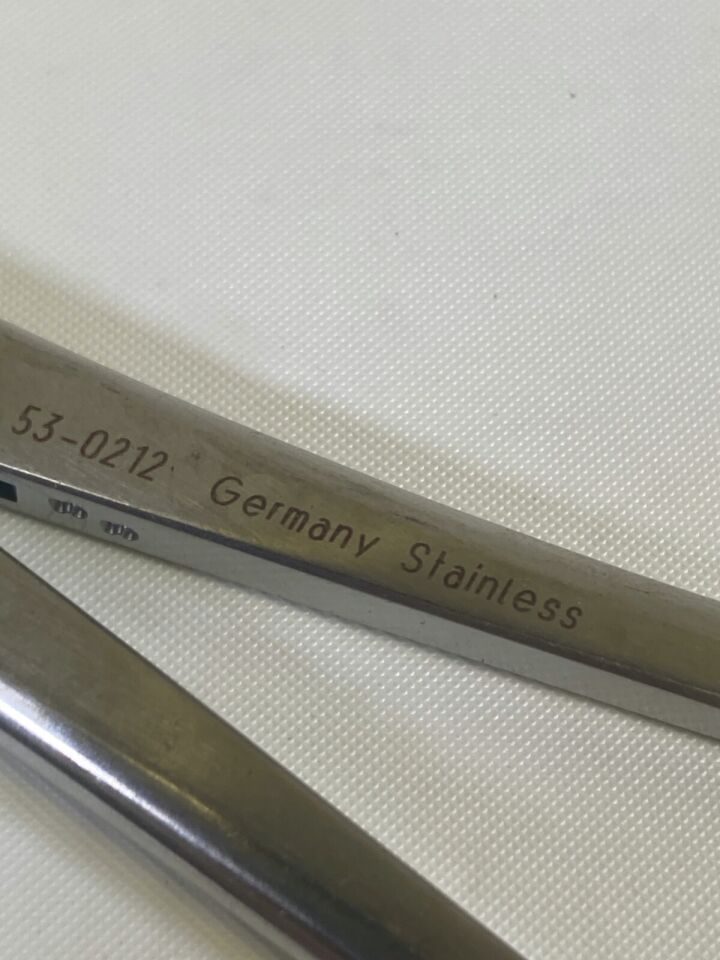 ADLER SURGICAL 53-0212 Adenoid Punch Forceps Straight Triangular 10mm Jaw ENT — photo 3