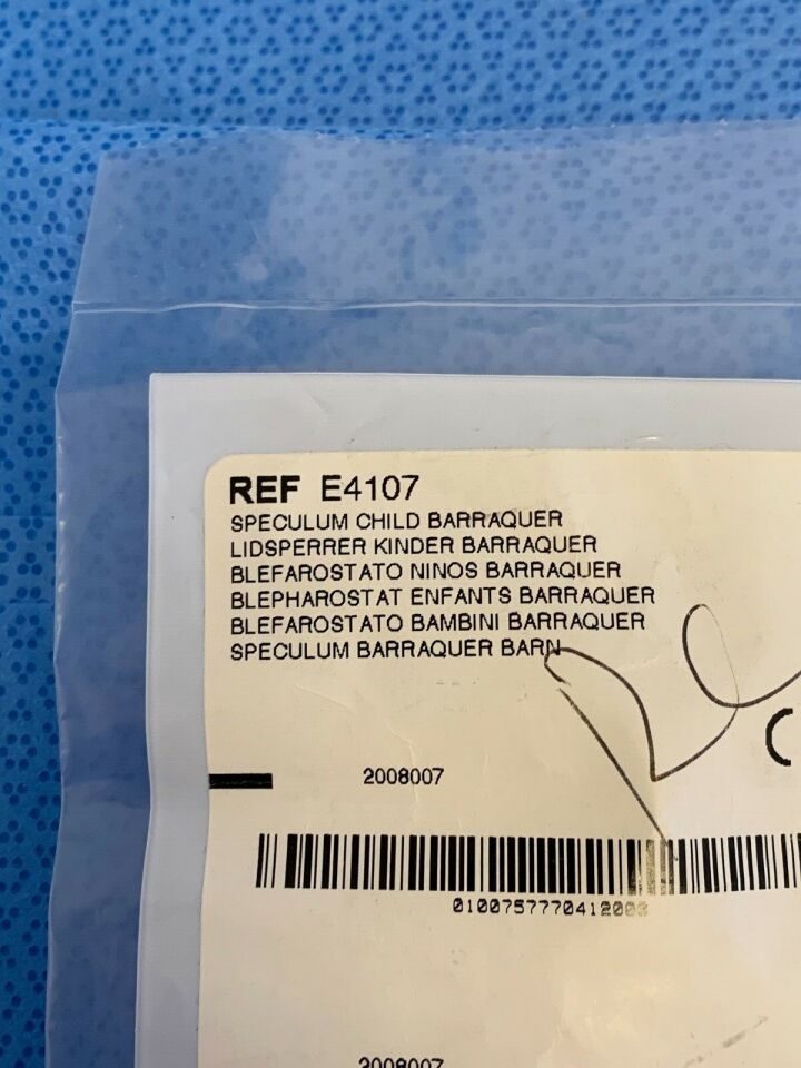 STORZ E407 Barraquer Eye Speculum Pediatric 11mm — photo 4