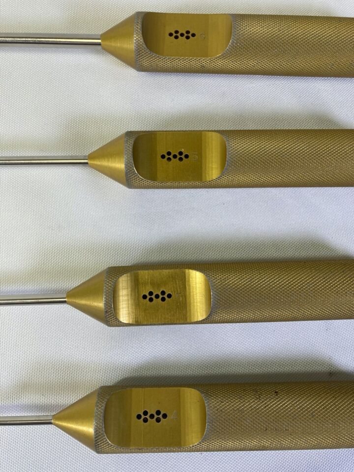 4 Piece w Toomey Connection & Thumb Holes 3 Hole Spatula Cannula — photo 7