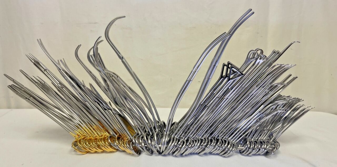 VARIOUS  97 Piece Codman Jarit Thoracotomy Instrument Set w/ Case — photo 12