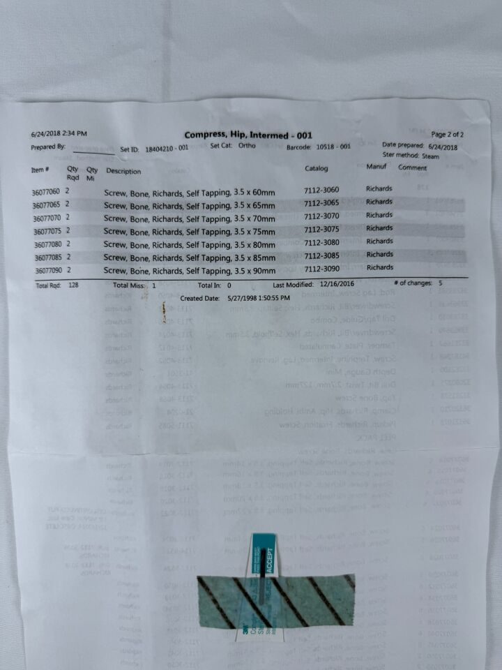 SMITH & NEPHEW 7113-4050 Richards CHS Comprehensive Hip System — photo 10